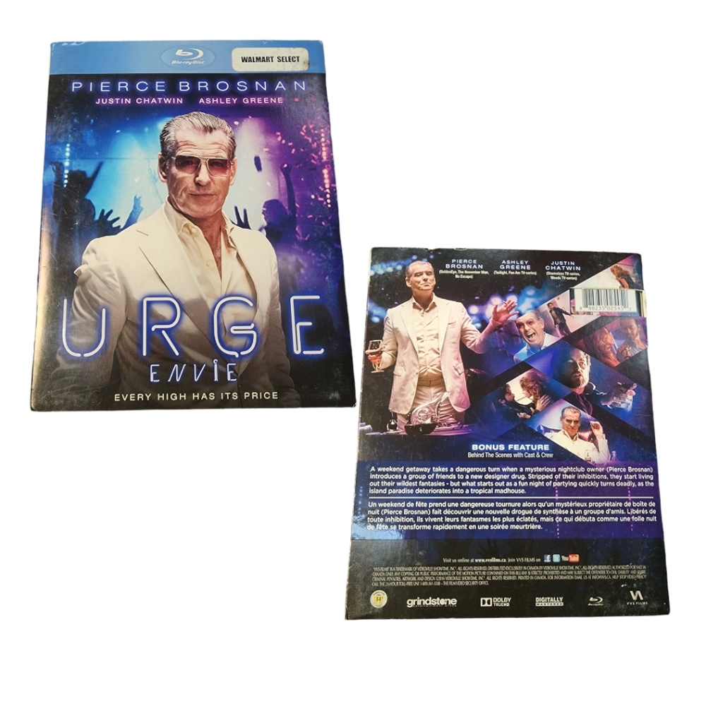 Urge Bluray New with Slipcover